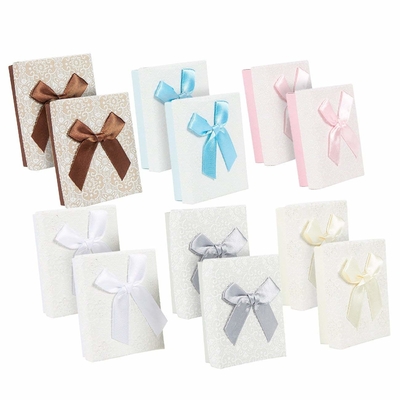 Small Gift Color Paper Box Cardboard Material Anniversaries / Wedding Use