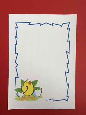 A4 / Custom Size Letterhead Stationery Paper With Professional Printing Design