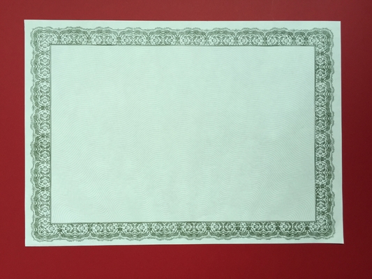 A4 Inner Core Blank Certificate Honorary Qualification Training Certification Printing Use