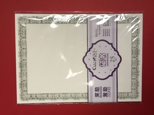 A4 Inner Core Blank Certificate Honorary Qualification Training Certification Printing Use