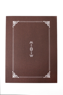 318x247mm Award Certificate Holders / Certificate Jackets Parchment Material Made