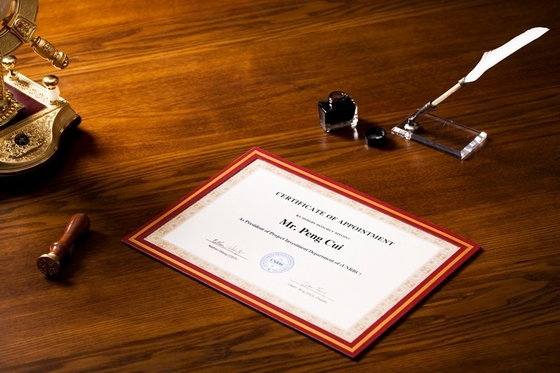 Business License Use Certificate Document Frame 310x233mm Cuckoo Branded