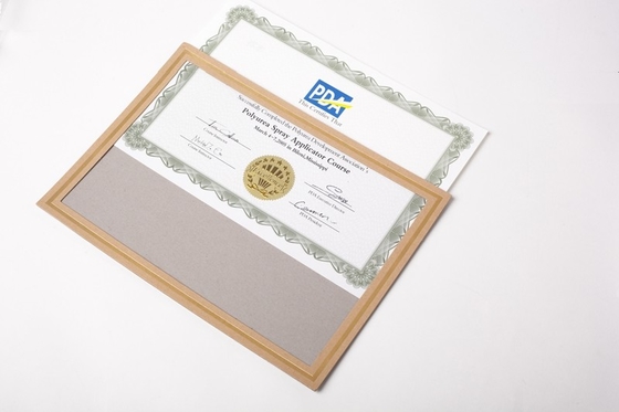 Wall Hanging A4 Certificate Frames Parchment Material With Transparent PVC Film