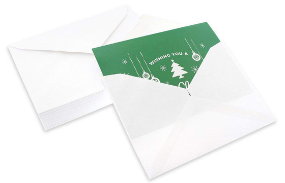 Winter Holiday Greeting Cards , Retro Modern Design Merry Christmas Card