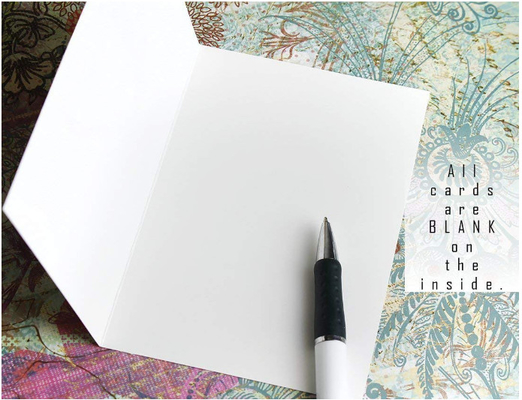 6 Types Unique Holiday Cards / Inspiring Motivational Cards With Envelopes
