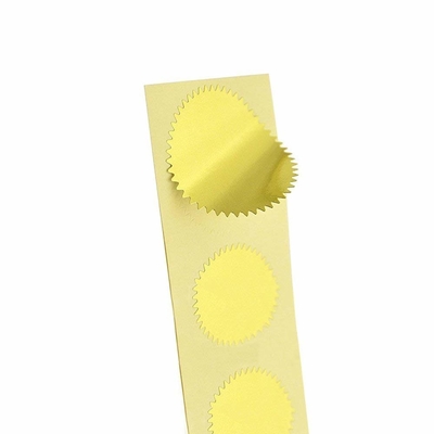 100pcs Gold Foil Seals Self - Adhesive For Book / Personalized Monogram Embossers